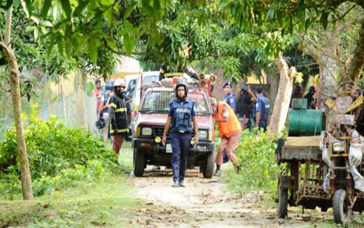 শিবগঞ্জের জঙ্গি আস্তানাটি সিলগালা করে দেয়া হয়েছে