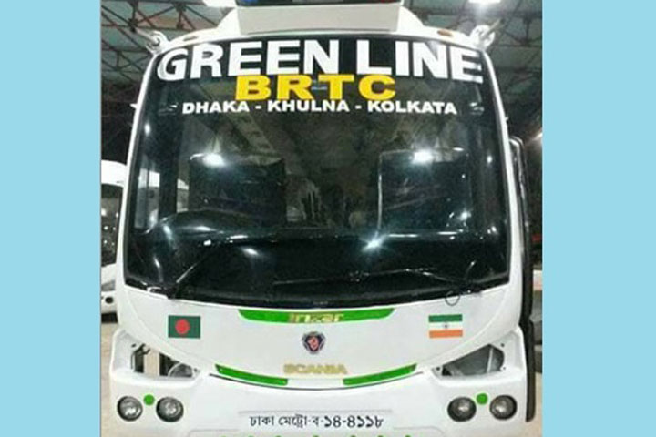 ঢাকা-খুলনা-কলকাতা রুটে বাস চলাচল শুরু