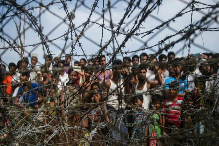 Myanmar army chief denies rape of Rohingya as UN visits