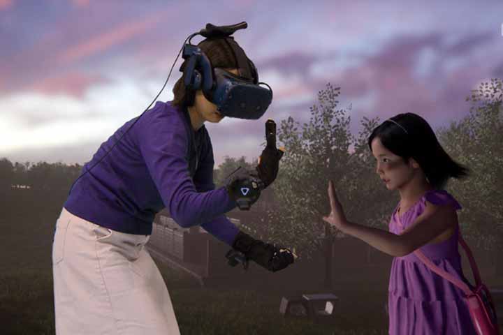 Mother 'reunited' with dead daughter on South Korean VR show