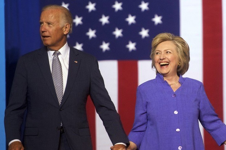 hillary clinton, joe biden