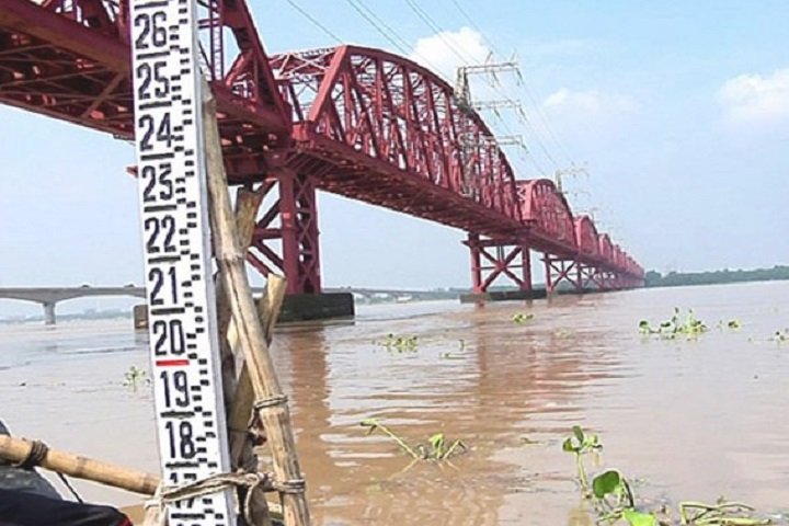 Joint water flow measuring starts at Hardinge Bridge point