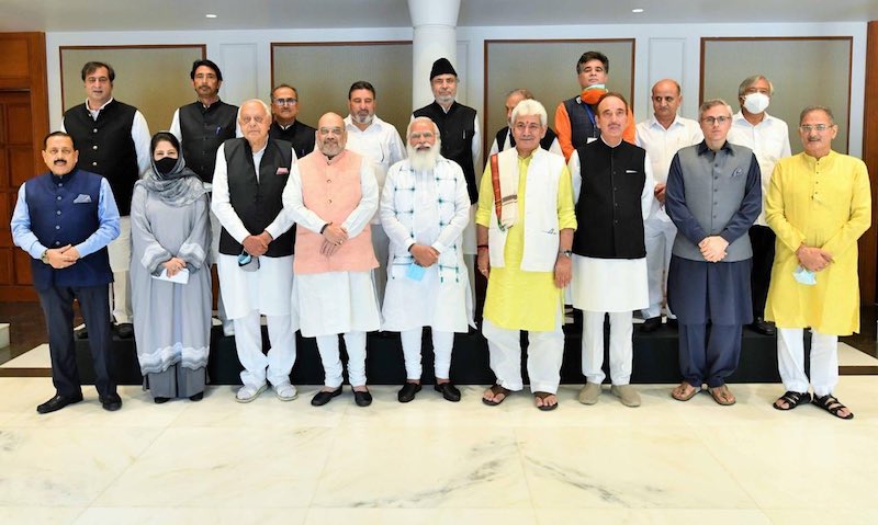 Modi's meeting with Kashmiri leaders exudes positivity; statehood assured