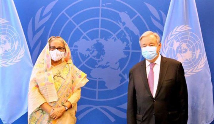 Guterres praises Bangladesh’s development miracle, Sheikh Hasina’s leadership