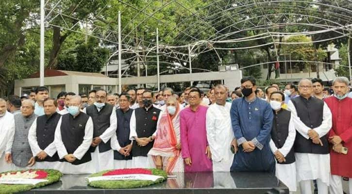 AL pays homage to Bangabandhu on Mujibnagar Day