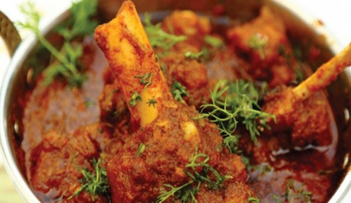 বিজয়া দশমীতে খাসির কষা মাংস