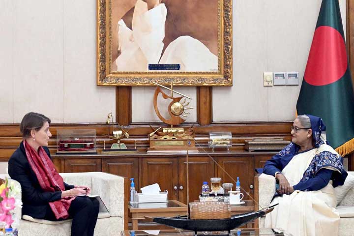 PM seeks UN support to relocate Rohingyas to Bhashanchar