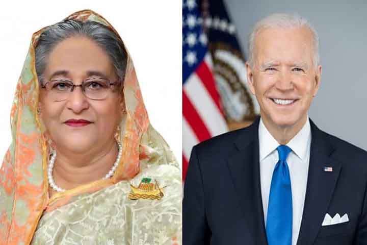 Biden greets Bangladesh PM, people on Independence Day