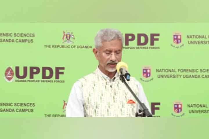 Jaishankar inaugurated Uganda campus of India's NFSU