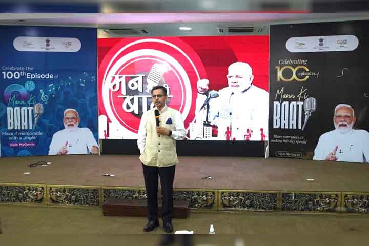 Indian High Commission organized a special screening of 100th episode of MannKiBaat