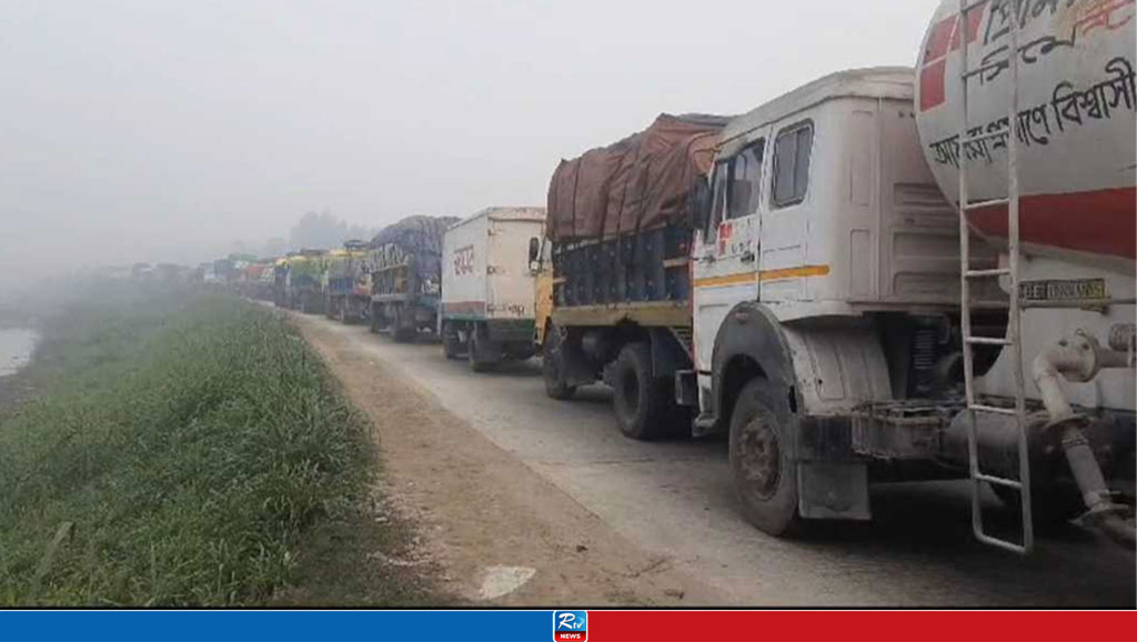14km traffic jam on Dhaka-Tangail highway