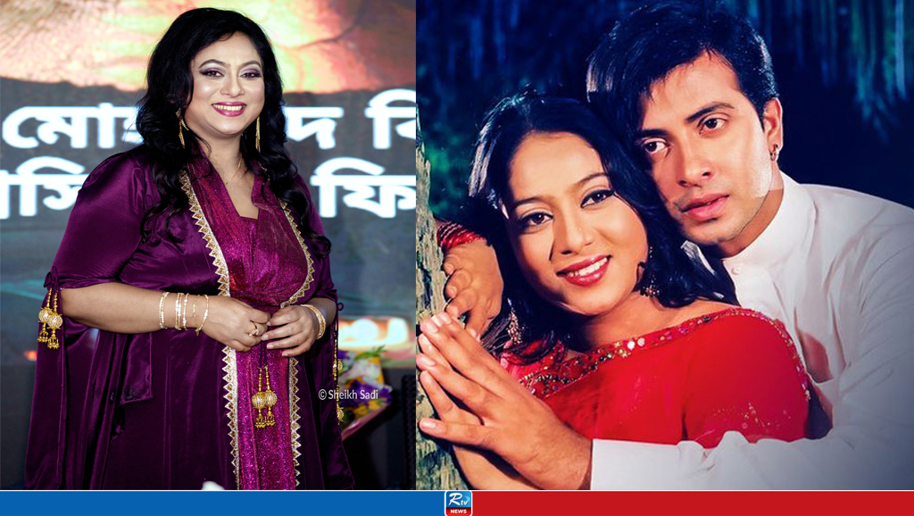 শুটিংয়ের সময় শাকিব কখনও বসেনি, পানিও খায়নি : শাবনূর (ভিডিও)