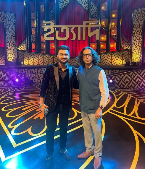 ‘ইত্যাদি’র মঞ্চে বাপ্পা মজুমদারের সঙ্গে ইমরান