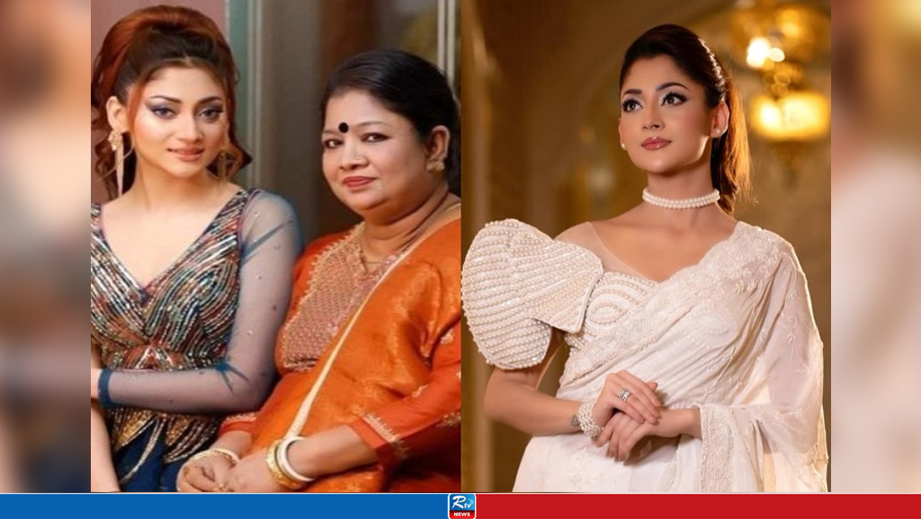 পূজা চেরি ও তার মা ঝর্ণা রায়