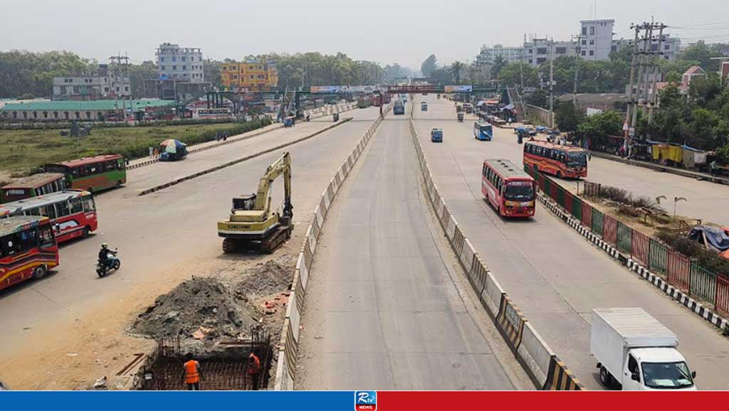 ঈদযাত্রায় ঢাকা-টাঙ্গাইল মহাসড়কে ভোগান্তির আশঙ্কা