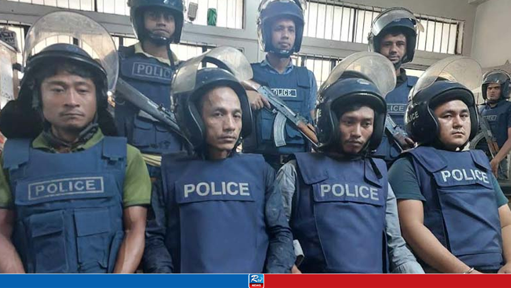 বান্দরবানে ব্যাংক ডাকাতি : কুকি-চিনের আরও ৪ সদস্য কারাগারে