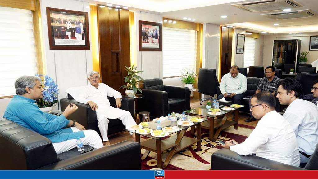 ভাষানটেক পুনর্বাসন প্রকল্পের কাজ পুনরায় শুরুর বিষয়ে বৈঠক