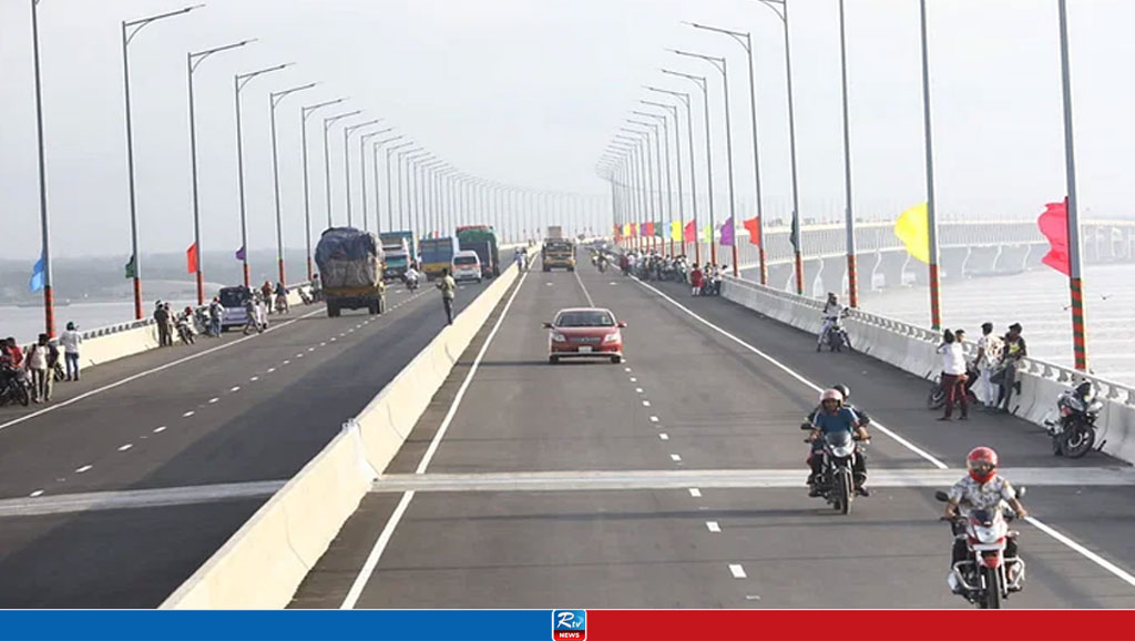 পদ্মা সেতুতে ১৫০০ কোটি টাকা টোল আদায়ের মাইলফলক