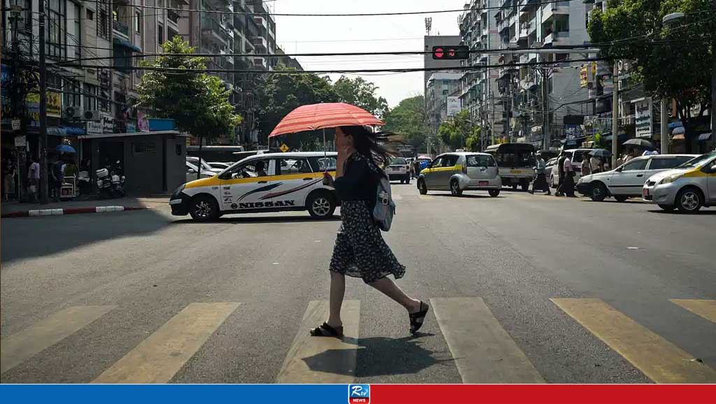 মিয়ানমারে তাপমাত্রা ৪৮ ডিগ্রি সেলসিয়াসের বেশি