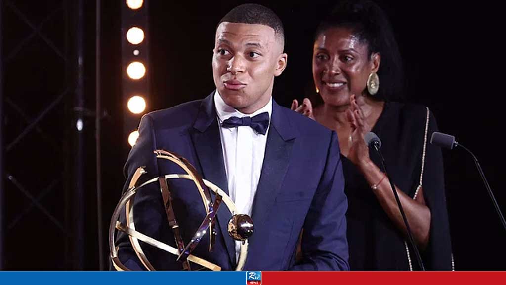 Mbappe won greatest French player award before leaving