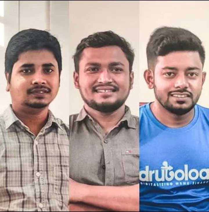 শহীদুল ইসলাম, আবদুল গাফফার সাদী ও মো. তুষার