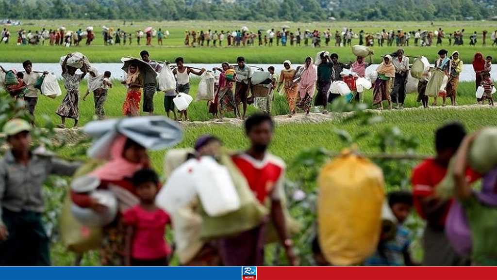 রাখাইনের বাসিন্দাদের বাংলাদেশ সীমান্তবর্তী এলাকা ছাড়ার আহ্বান