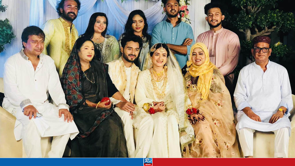 এবার বিয়ে সারলেন অভিনেত্রী নাদিয়া