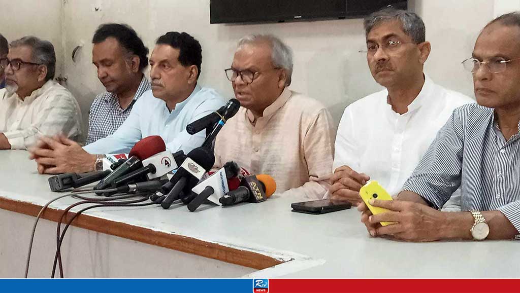 কর্মসূচি ঘোষণা বিএনপির জ্যেষ্ঠ যুগ্ম মহাসচিব রুহুল কবির রিজভীর