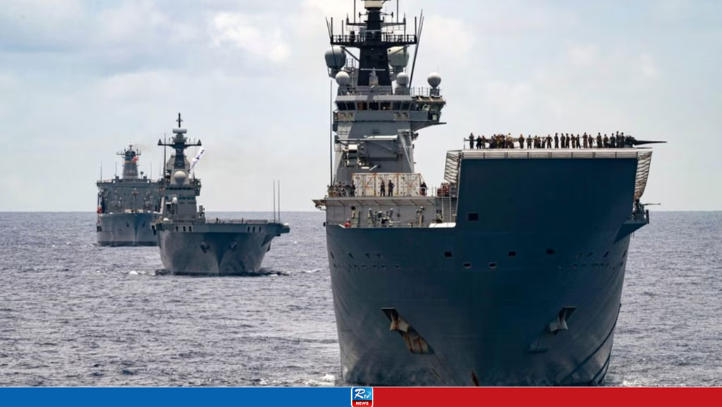 World's largest naval exercise sends message to China  
