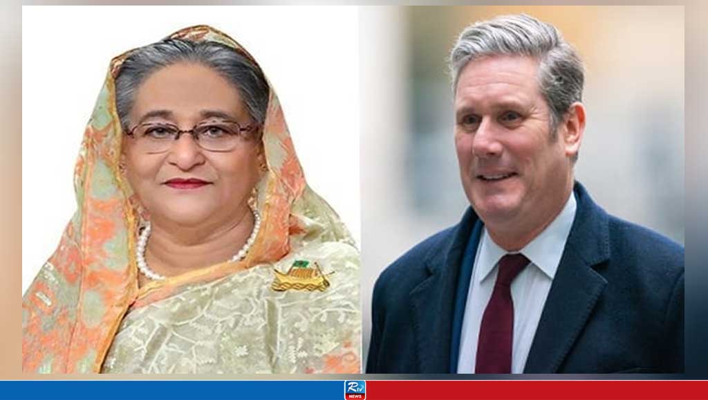 নতুন ব্রিটিশ প্রধানমন্ত্রীকে শেখ হাসিনার অভিনন্দন