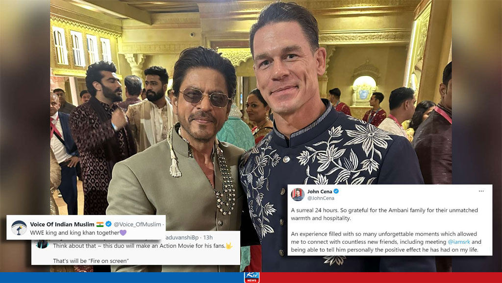John Cena opens up about his bond with Shah Rukh Khan