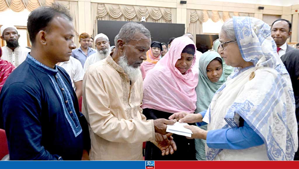 কোটা আন্দোলনে নিহত ৩৪ পরিবারকে আর্থিক সহায়তা প্রধানমন্ত্রীর