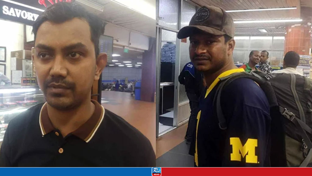 পালাতে গিয়ে বিমানবন্দরে আটক ছাত্রলীগের দুই নেতা