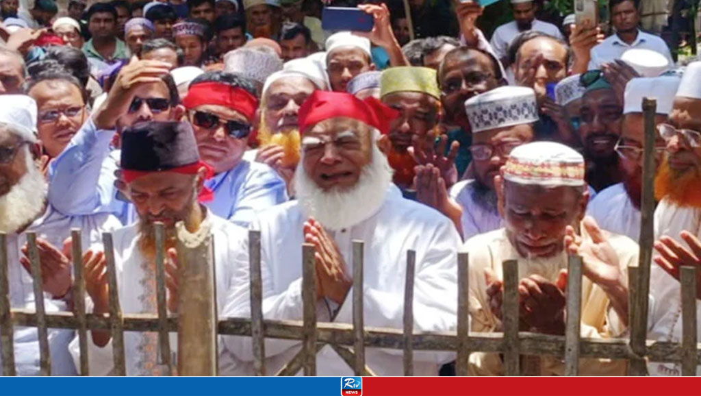 আবু সাঈদের কবর জিয়ারত করলেন জামায়াতের আমির