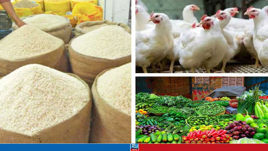 Prices of Chicken-Vegetables decreased, Rice increased