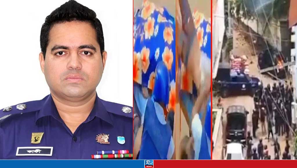 মরদেহ স্তূপ করে আগুনে পোড়ানোর ঘটনায় অভিযুক্ত পুলিশ সুপার আটক