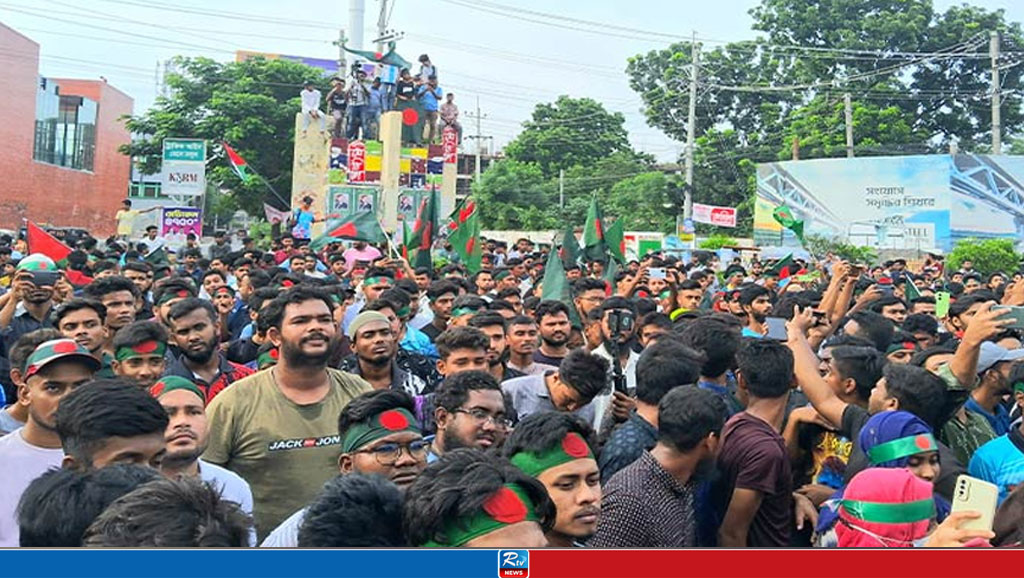 রাজশাহীতে ‘শহীদি মার্চ’ কর্মসূচি পালন
