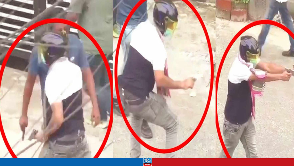 দুই হাতে গুলি চালানো সেই যুবলীগ নেতার ৫ দিনের রিমান্ড 