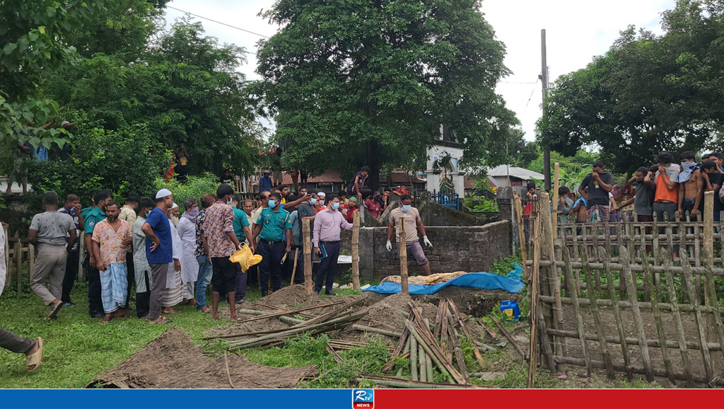 দাফনের ৫৮ দিন পর মিলনের মরদেহ উত্তোলন