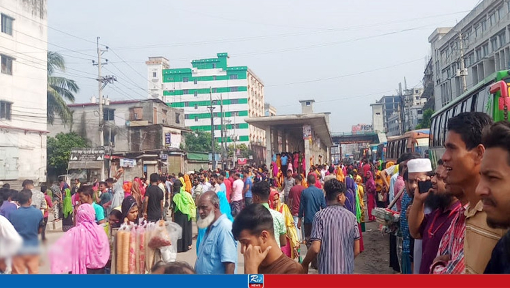 Highway Blockade in Gazipur Again, Passengers in Severe Distress