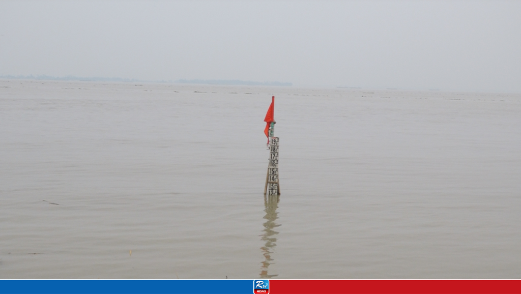 সিরাজগঞ্জে কমছে যমুনা নদীর পানি, বাড়ছে ভাঙন