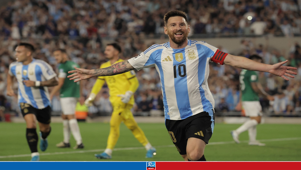 Messi Showcasing Messi Hat-Trick Leads Argentina's 6-0 Rout of Bolivia