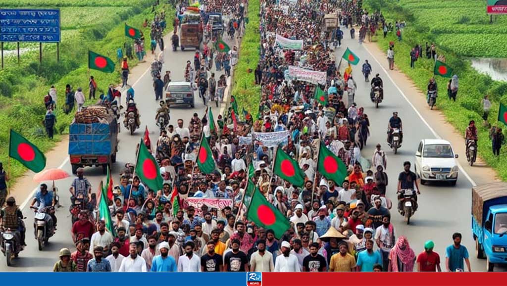 আগরতলা অভিমুখে বিএনপির ৩ অঙ্গসংগঠনের লং মার্চ আজ