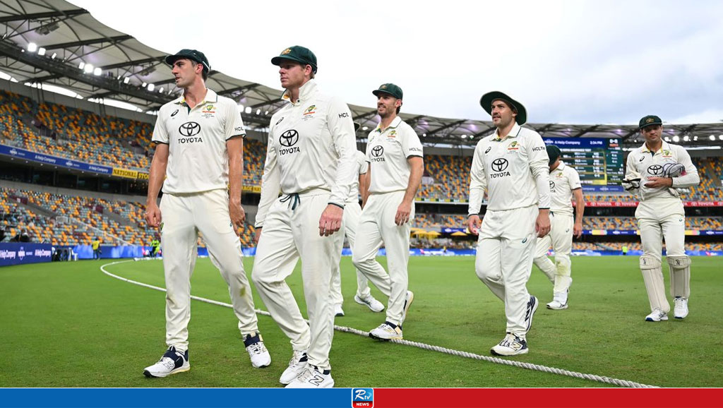 Australia-India Test Ends in a Draw Due to Rain