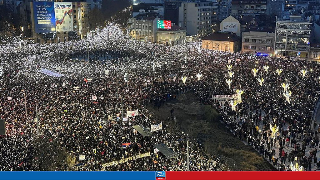 Tens of Thousands Join Student-led Protests in Serbia