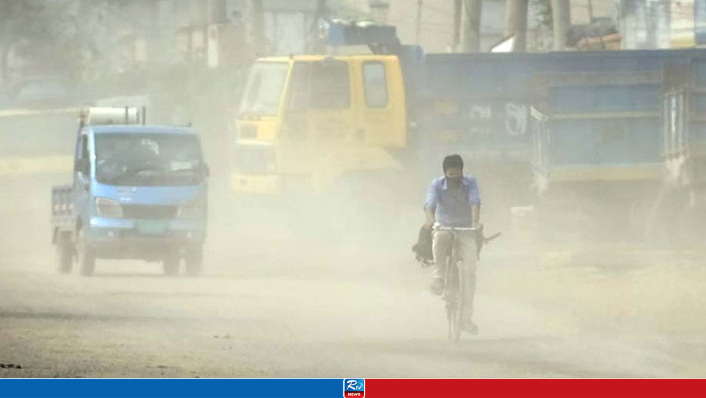 দূষিত বাতাসের তালিকায় তৃতীয় ঢাকা