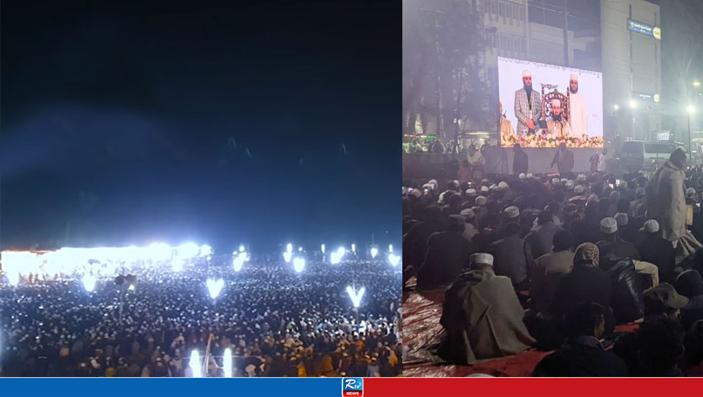 আজহারীর মাহফিলে পটুয়াখালীতে মানুষের ঢল
