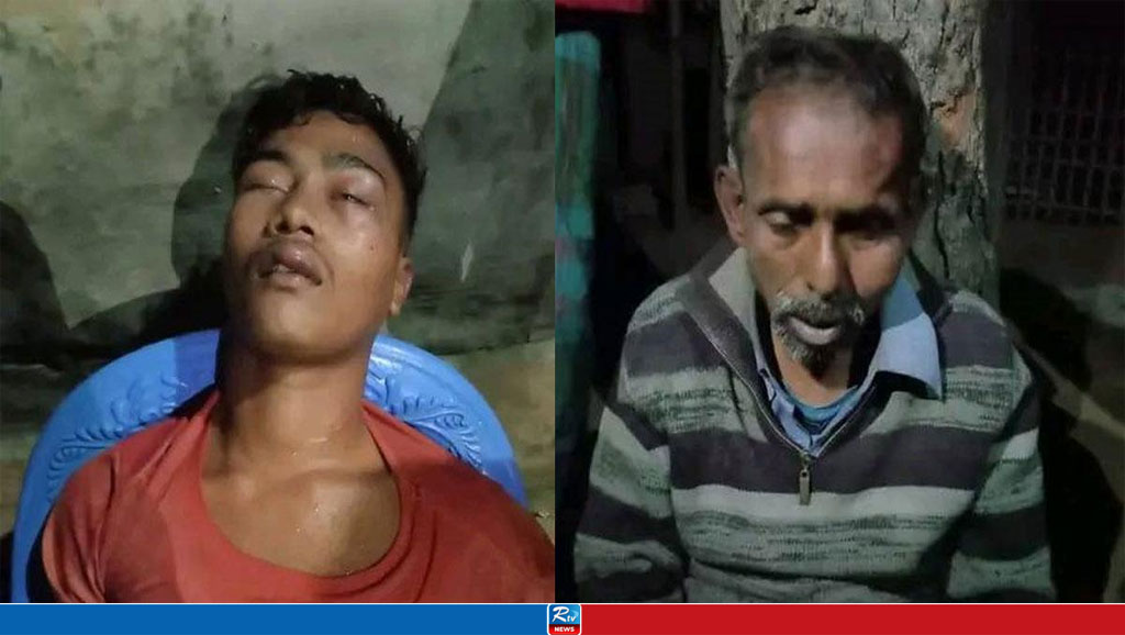 চালকের গলা কেটে ভ্যান ছিনতাই, ২ জনকে গণপিটুনি
