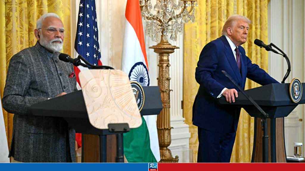 মোদির মুখের ওপরেই শুল্ক আরোপের হুমকি ট্রাম্পের