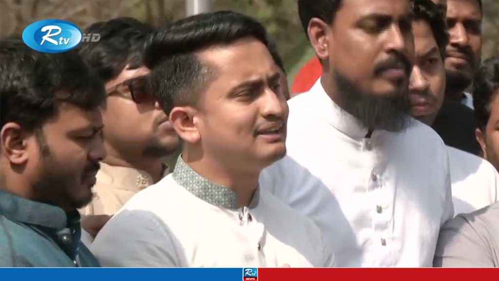আ.লীগের বিচার না হওয়া পর্যন্ত নির্বাচন হবে না: সারজিস আলম